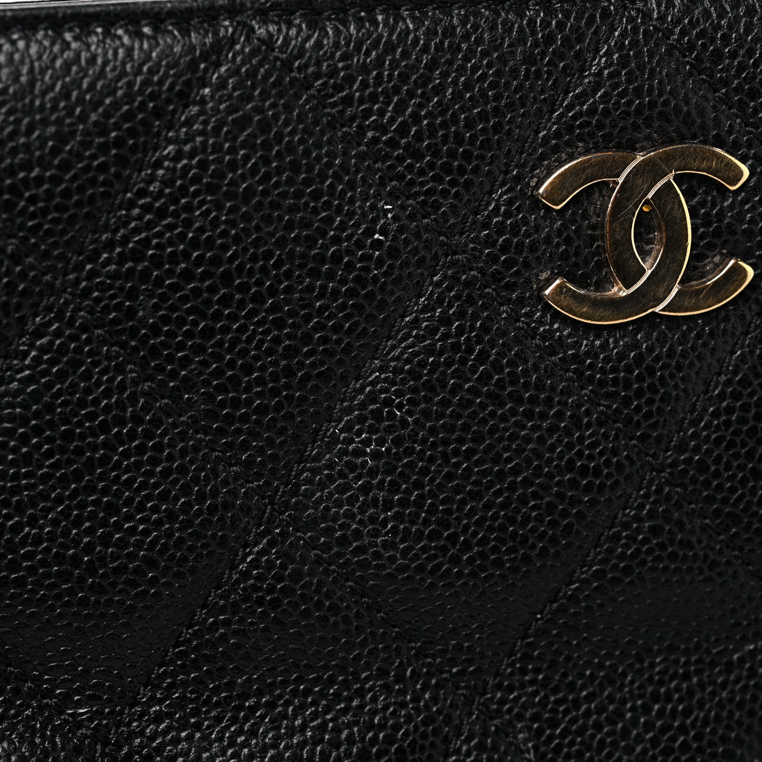Chanel Caviar Quilted Shoulder Bag Black 23 of 27