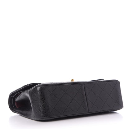 Chanel Caviar Quilted Jumbo Double Flap Black 4 of 9