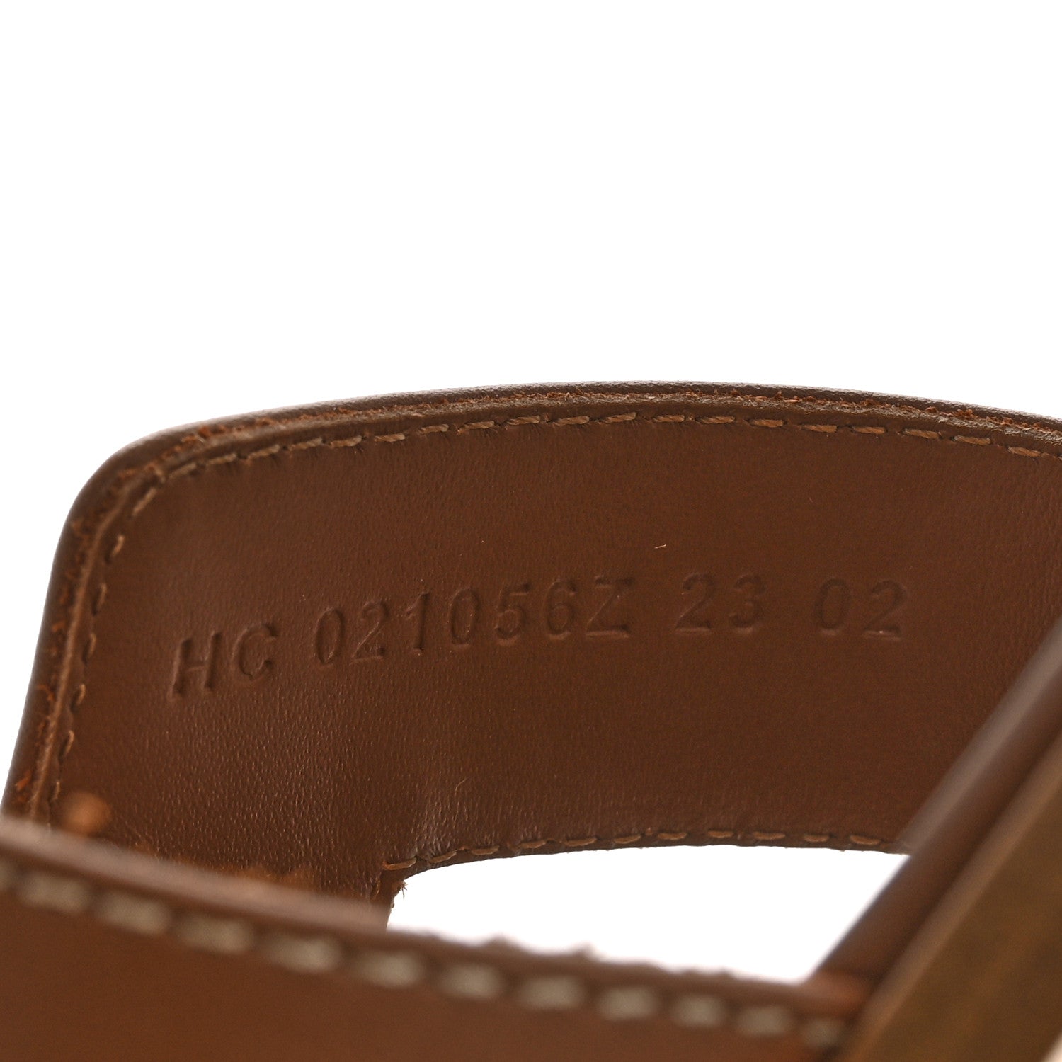 Hermes Box Calfskin Oran Sandals 39 Gold 9 of 10