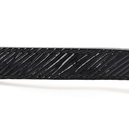 Louis Vuitton Electric Epi Twist It Bracelet 19 Black 8 of 9