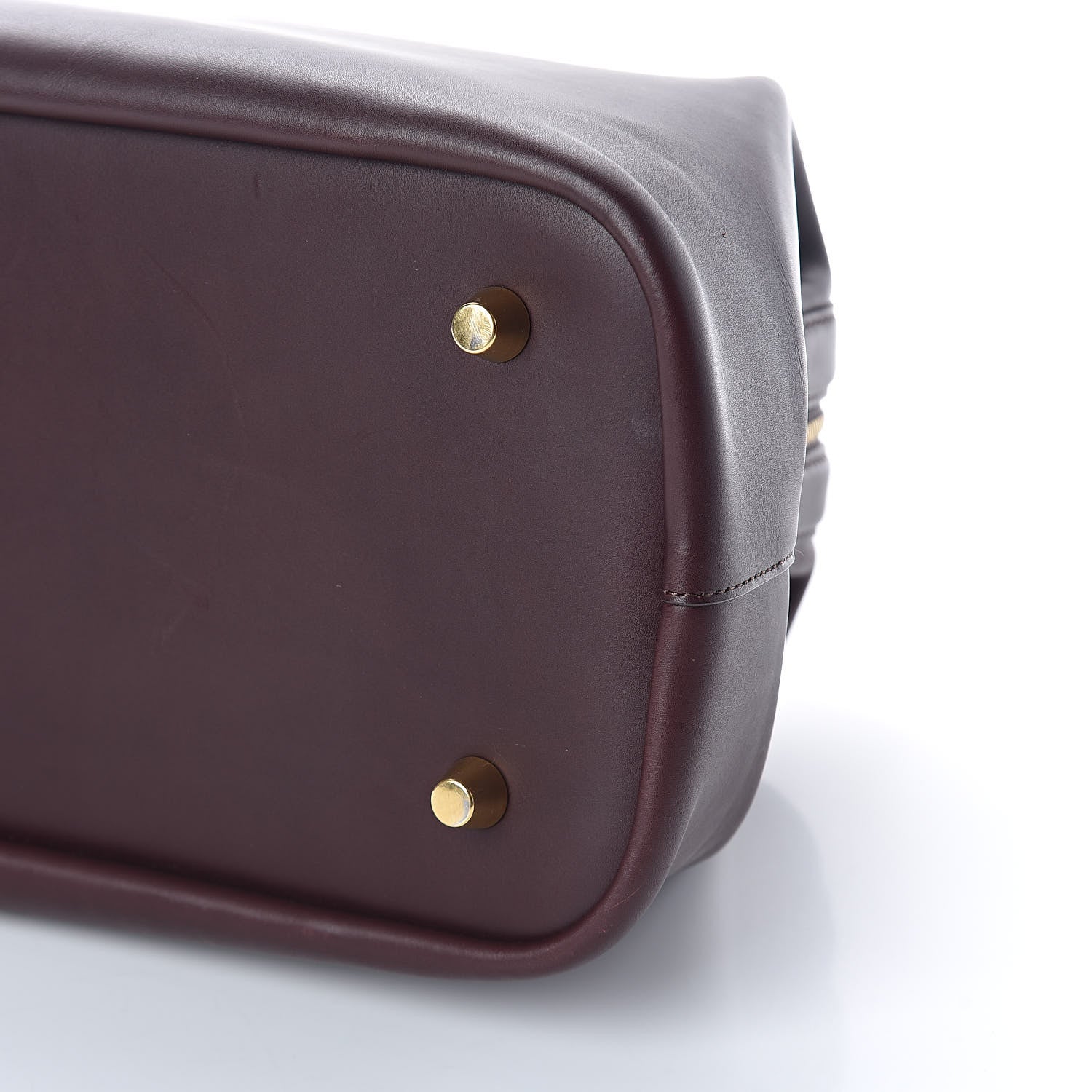 Celine Smooth Calfskin Doctor Frame Bag Burgundy 10 of 10