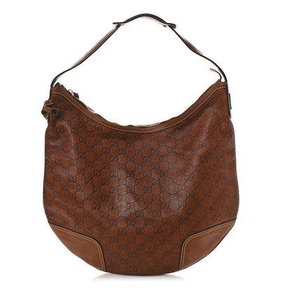 Gucci Guccissima Large Princy Hobo Brown 1 of 10