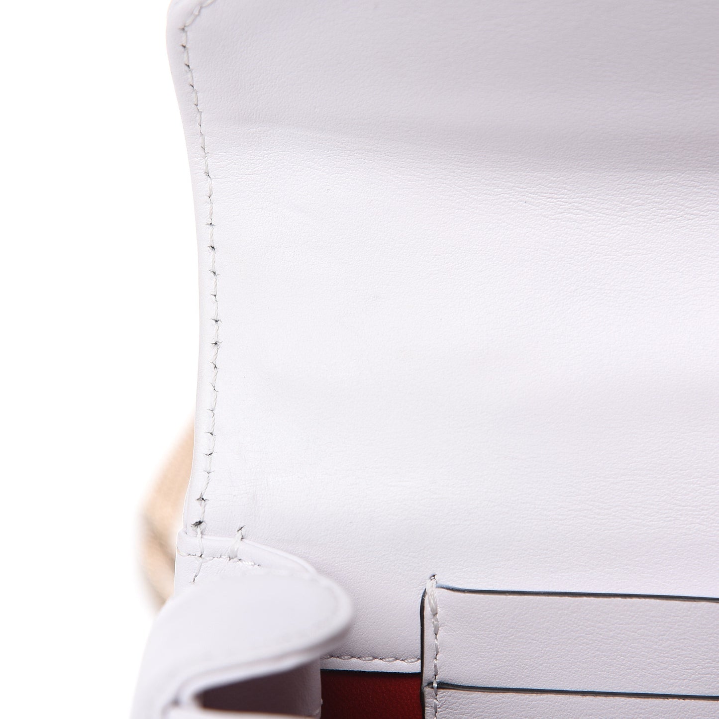 Calfskin VLTN Small Shoulder Bag White