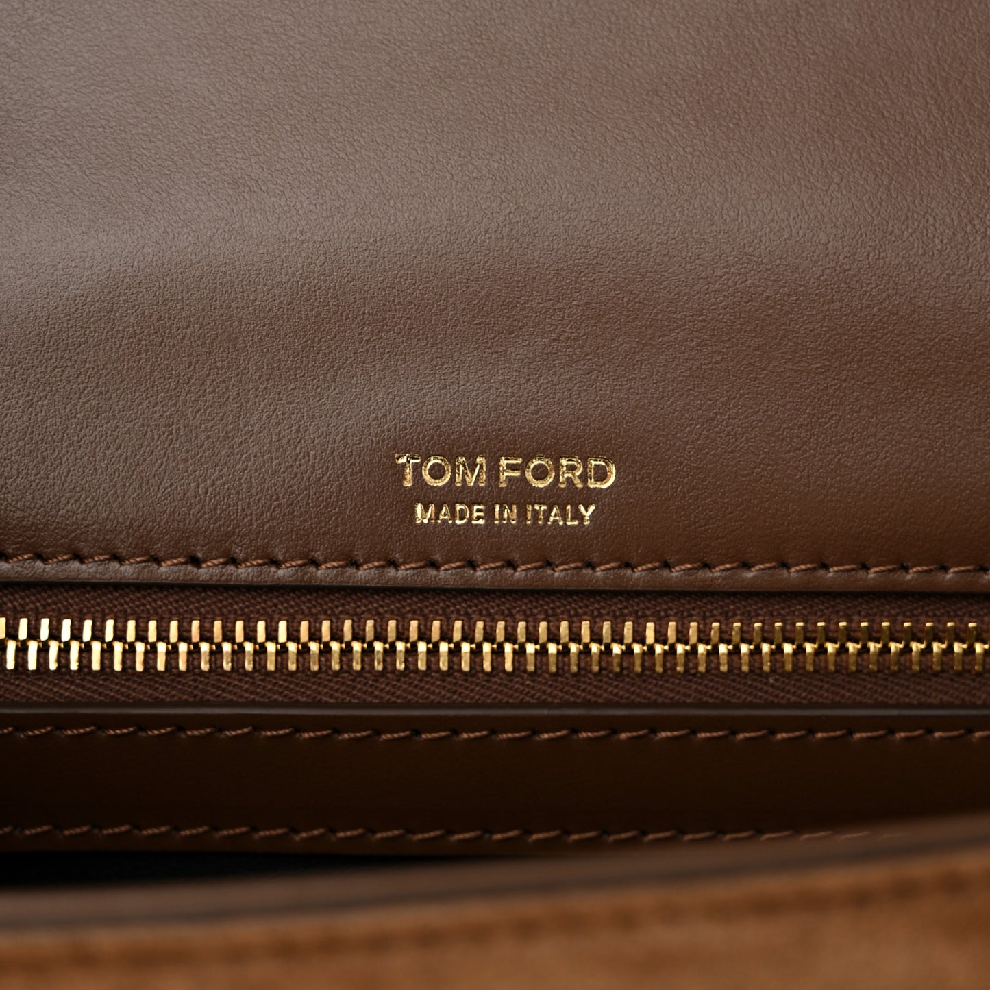 Suede Small Wallis Flap Bag Whisky