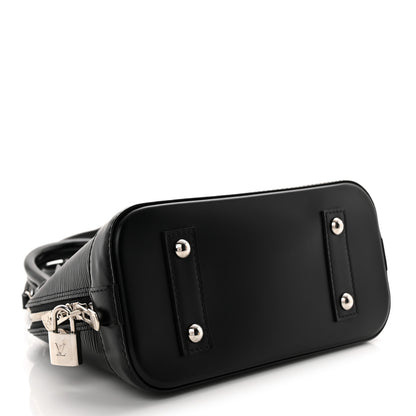 Louis Vuitton Epi Alma BB Black 3 of 9
