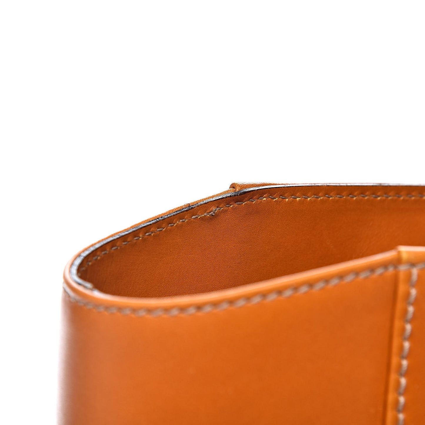 Calfskin Tote Orange