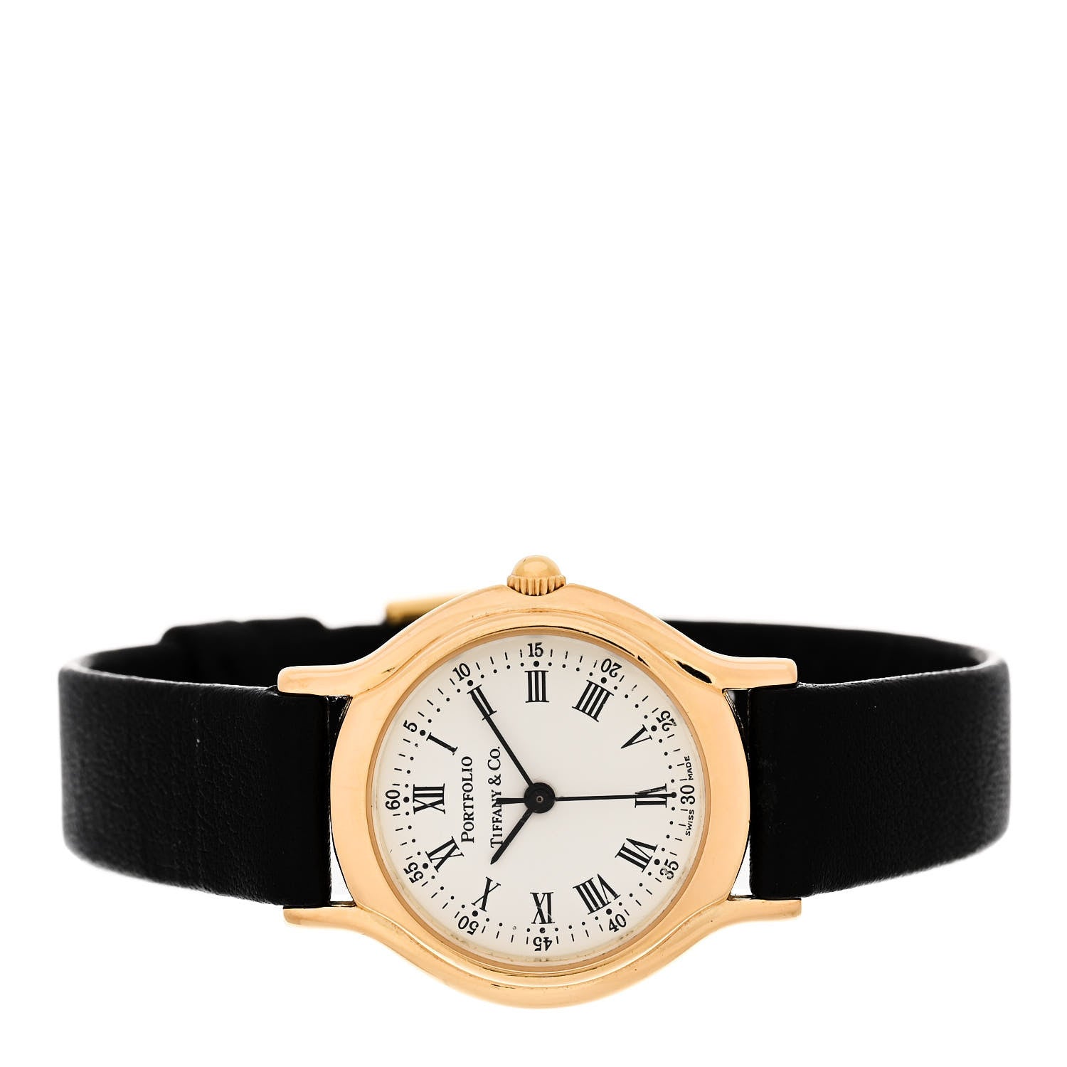 Tiffany Stainless Steel Calfskin 24mm Portfolio Quartz Watch 2 of 5