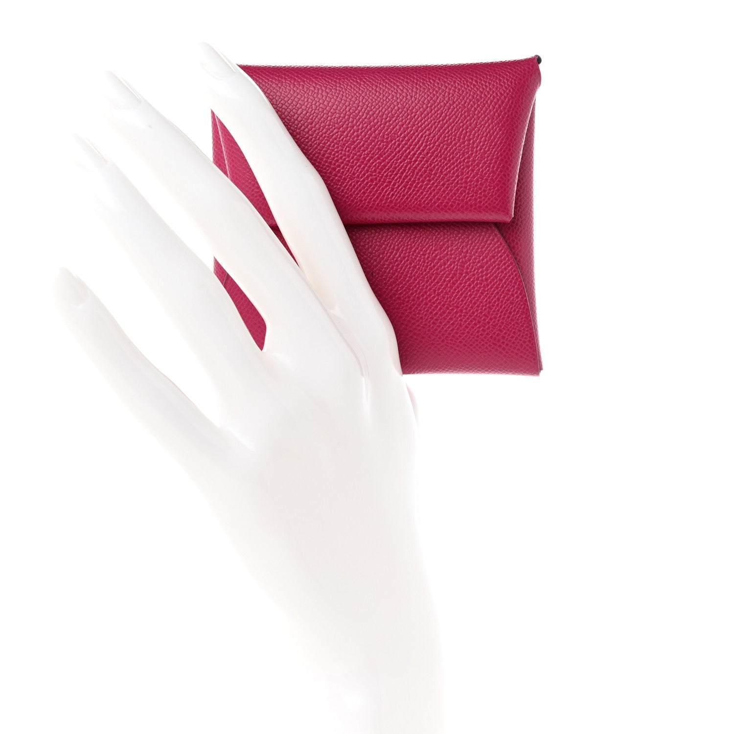 Hermes Epsom Bastia Coin Purse Rose Pourpre 2 of 10