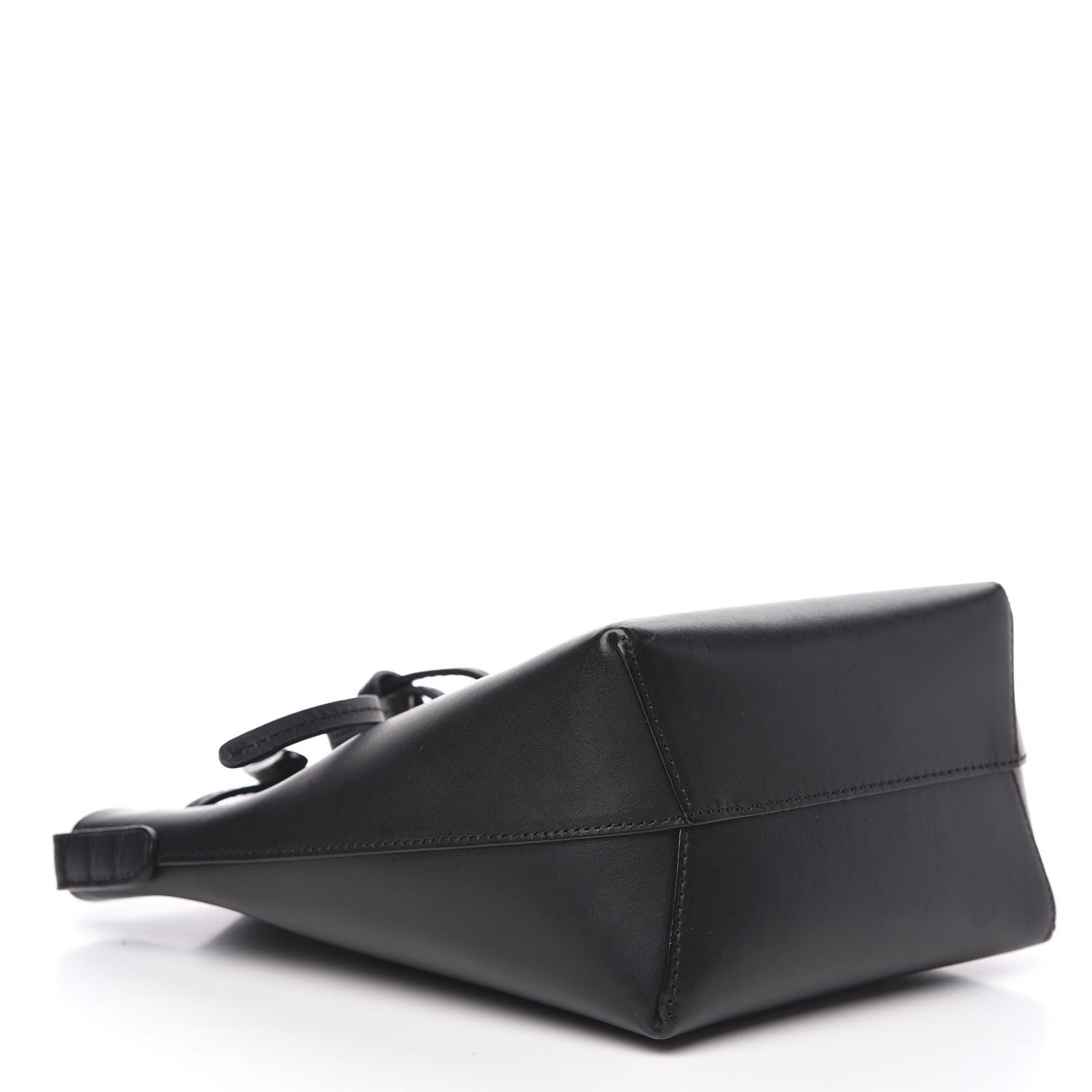Mansur Gavriel Calfskin Mini Mini Bucket Bag Black Flamma 4 of 11