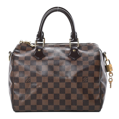 Louis Vuitton Damier Ebene Speedy Bandouliere 25 1 of 22
