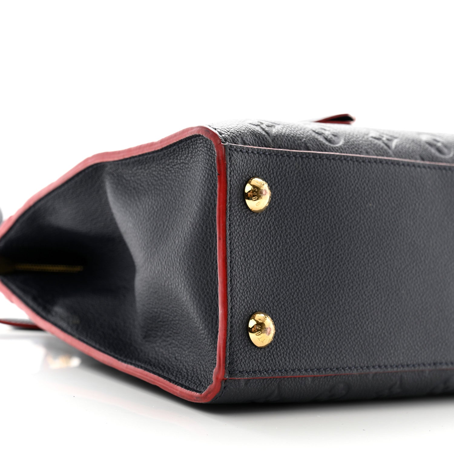 Louis Vuitton Empreinte Pont Neuf MM Marine Rouge 9 of 13