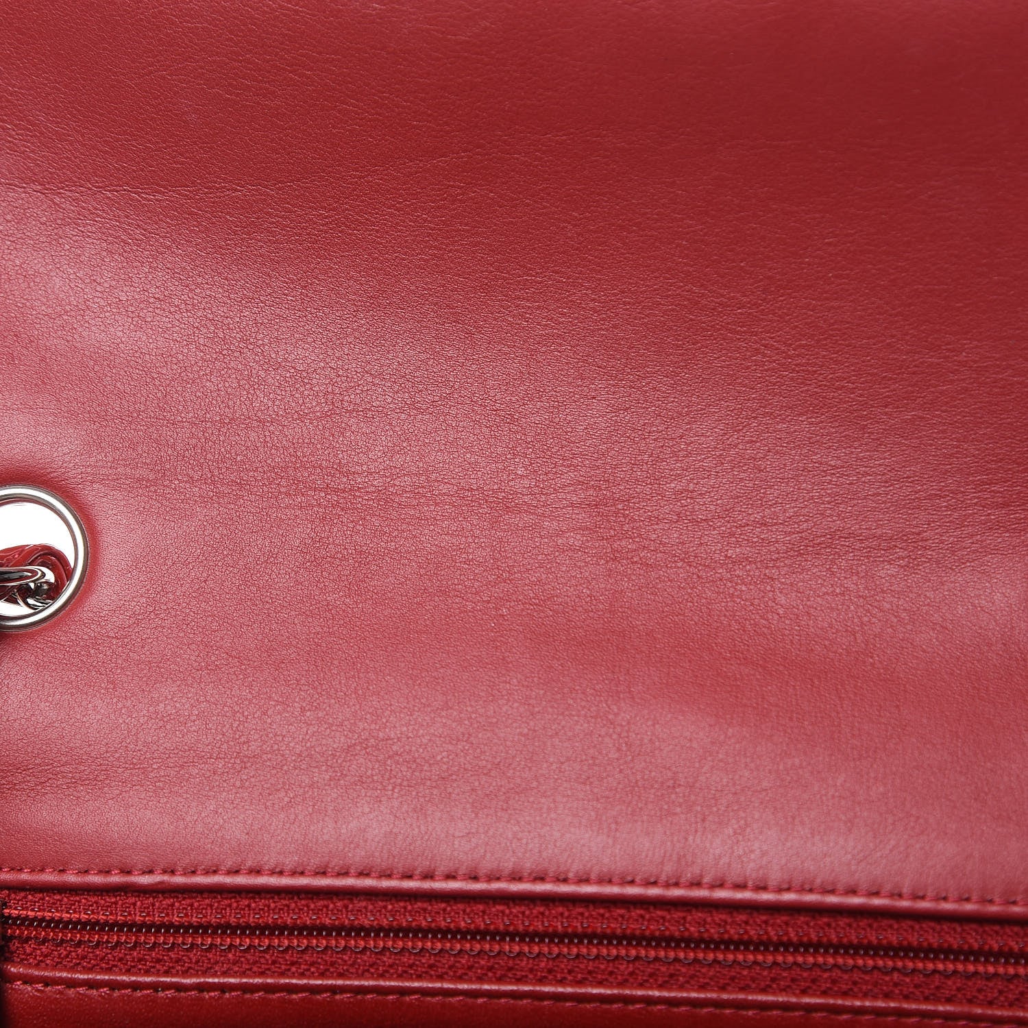 Chanel Patent Calfskin Quilted Mini Rectangular Flap Red 14 of 15
