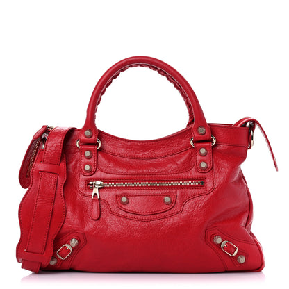 Balenciaga Agneau Giant 12 Gold Hardware Town Rouge Cardinal 1 of 11