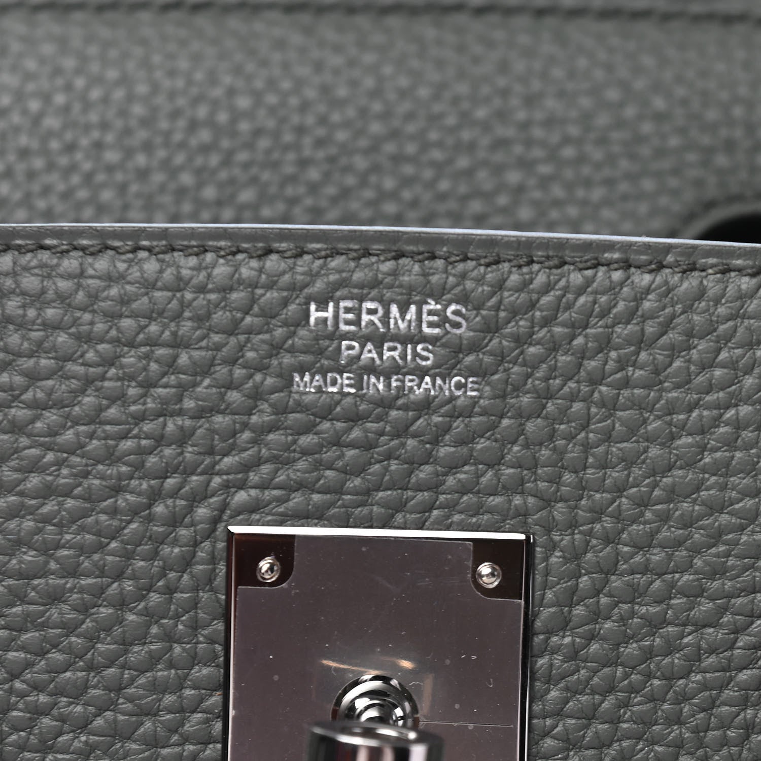 Hermes Togo Birkin 30 Vert Amande 5 of 11