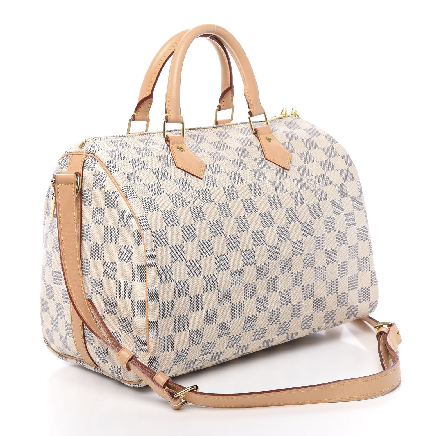 Louis Vuitton Damier Azur Speedy Bandouliere 30 3 of 11