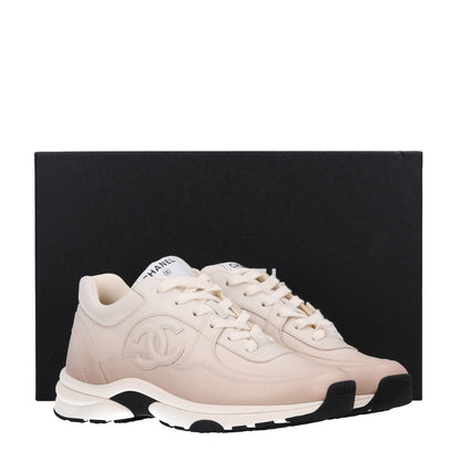 Chanel Gradiant Calfskin CC Womens Sneakers 37.5 Beige 11 of 11