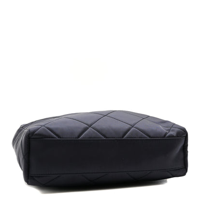 Prada Re-Nylon Saffiano Stitched Re-Edition 1995 Chaine Shoulder Bag Navy 4 of 9
