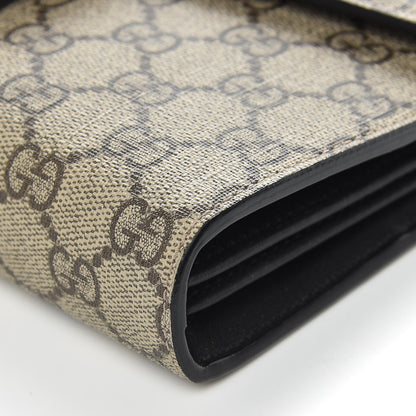 Gucci GG Supreme Monogram Mini Dionysus Chain Wallet Beige Black 6 of 9