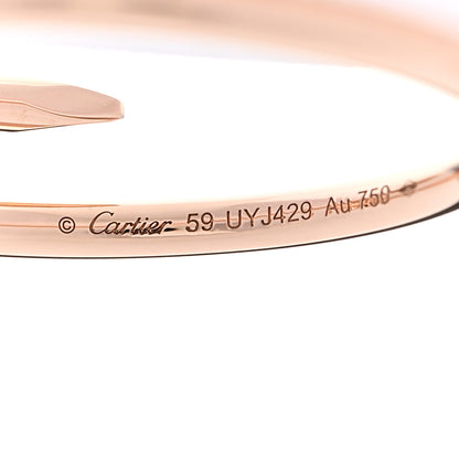 Cartier 18K Pink Gold Small Juste Un Clou Ring 59 8.75 5 of 5