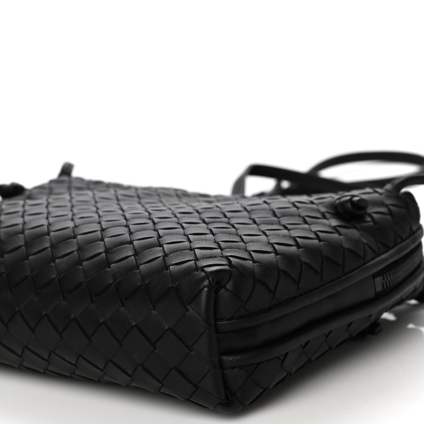 Nappa Intrecciato Nodini Bag Black