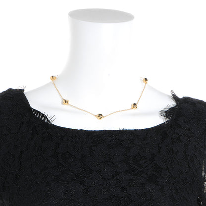 Tiffany 18k Yellow Gold Elsa Peretti Nuggets by the Yard Necklace 2 of 5
