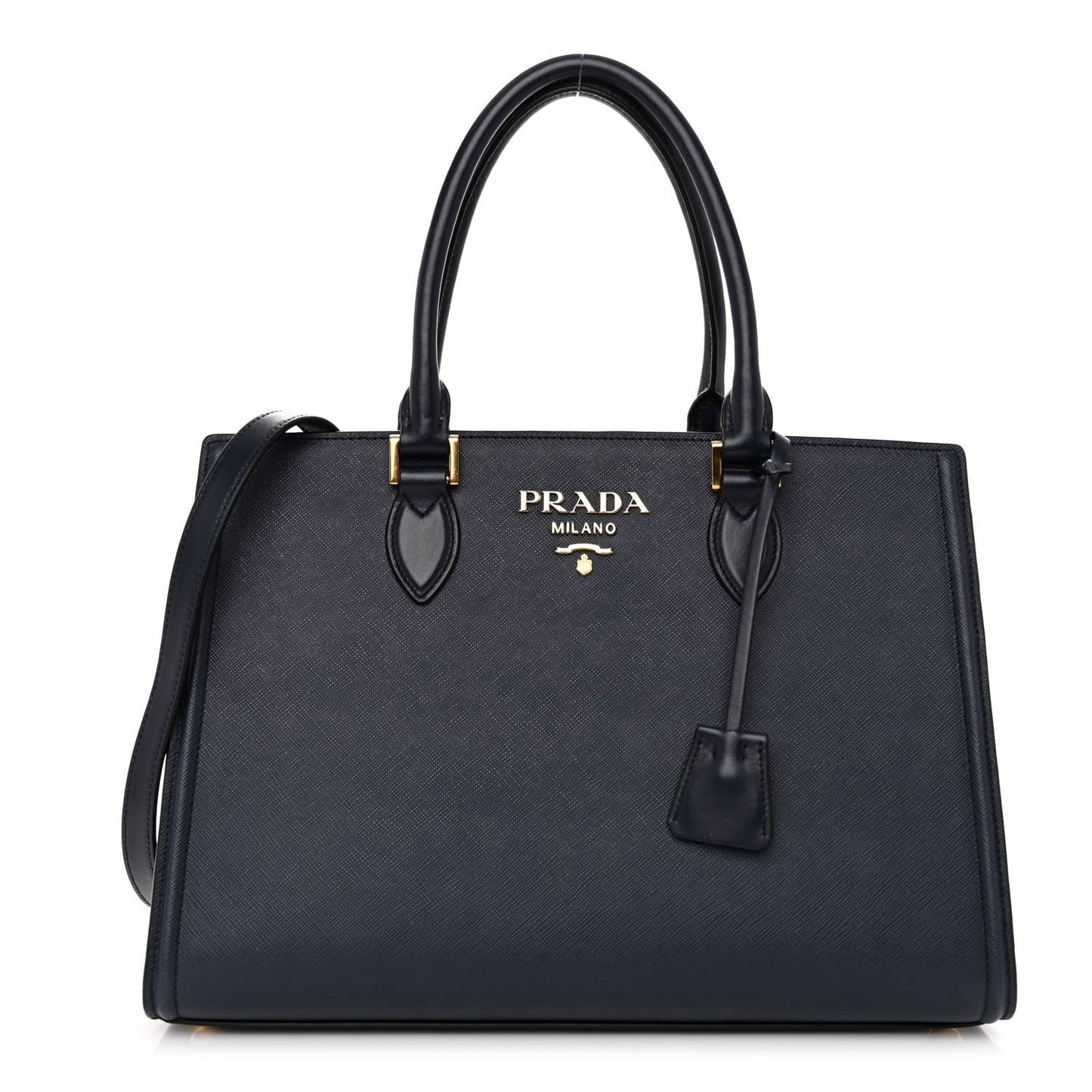 Saffiano Soft Calfskin Tote Baltico