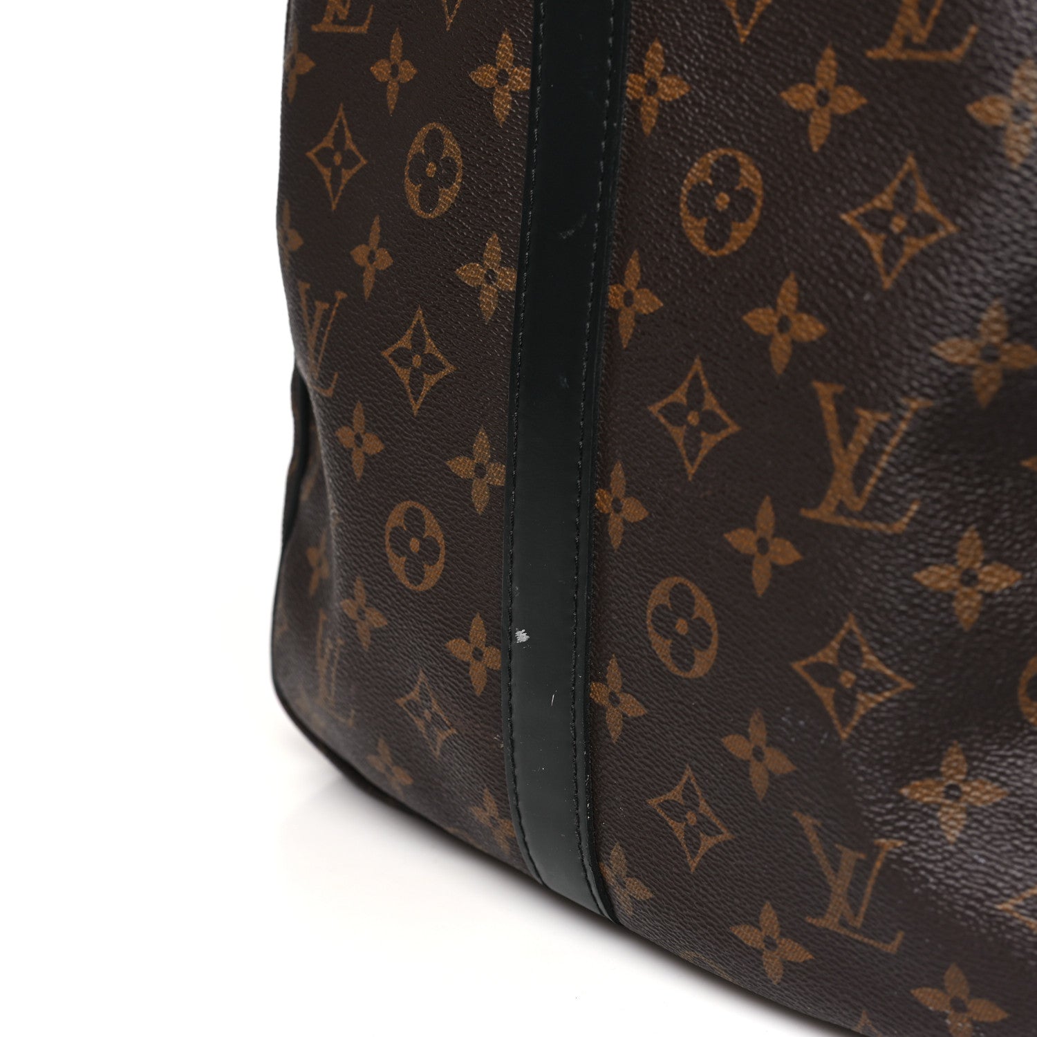 Louis Vuitton LOUIS VUITTON Monogram Macassar Keepall Bandouliere 55 9 of 10