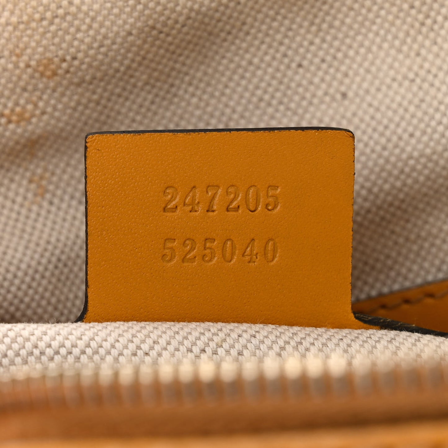 Monogram Selleria Calfskin Vintage Web Medium Boston Beige Ebony Yellow