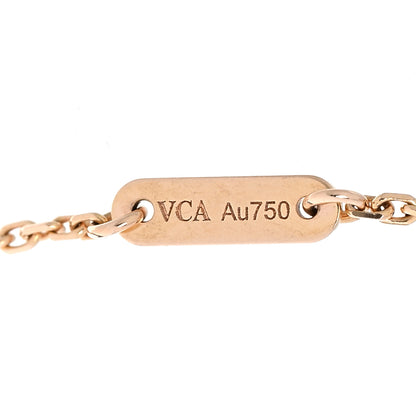 Van Cleef & Arpels 18K Rose Gold Sweet Alhambra Bracelet 3 of 5