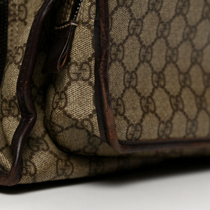 Gucci GG Plus Monogram Travel Bag Dark Brown 10 of 14
