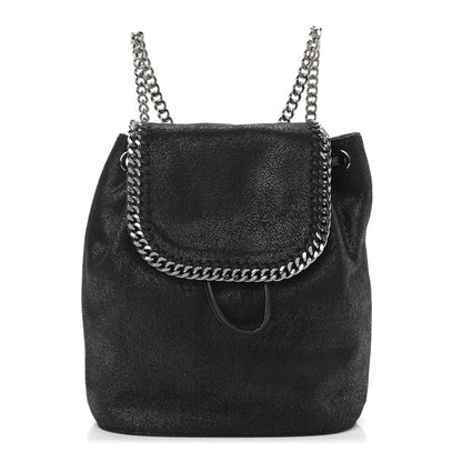 Stella McCartney Shaggy Deer Mini Rucksack Backpack Black 1 of 10