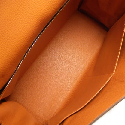 Hermes Togo Kelly 35 Orange Bag 7 of 13