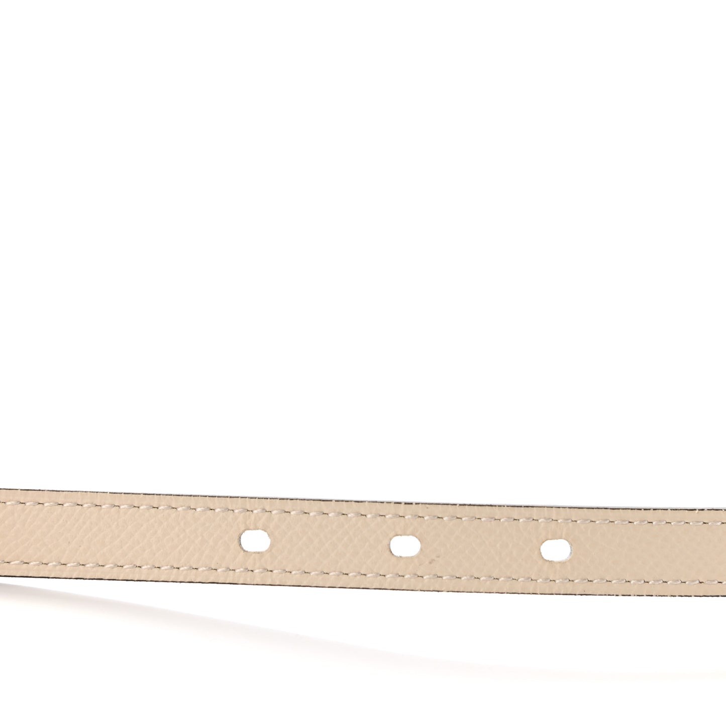 Epsom 15mm Pop H Belt 85 Craie
