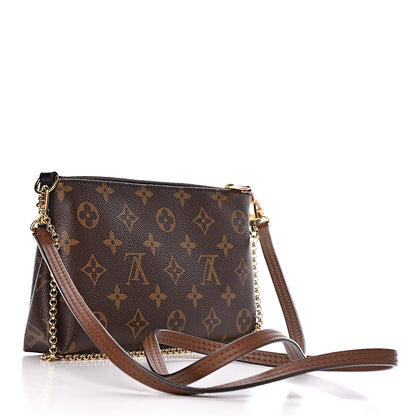 Louis Vuitton Monogram Pallas Clutch Black 4 of 11
