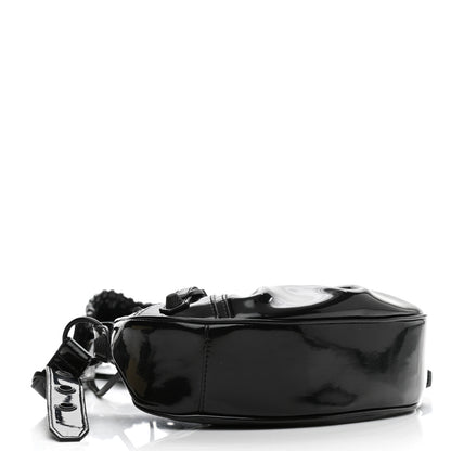 Balenciaga Patent Faux Leather Le Cagole Shoulder Bag XS Black 4 of 9