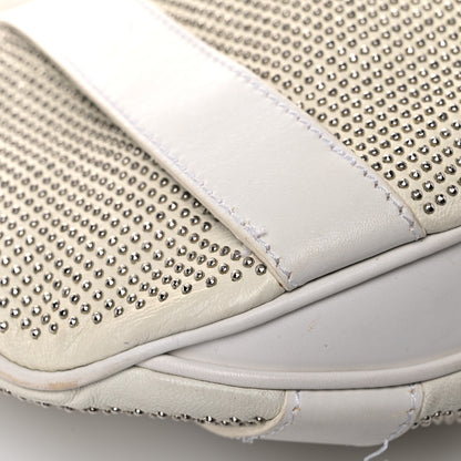 Burberry Calfskin Studded Hobo White 21 of 34
