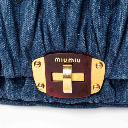 Miu Miu Denim Matelasse 5 of 11