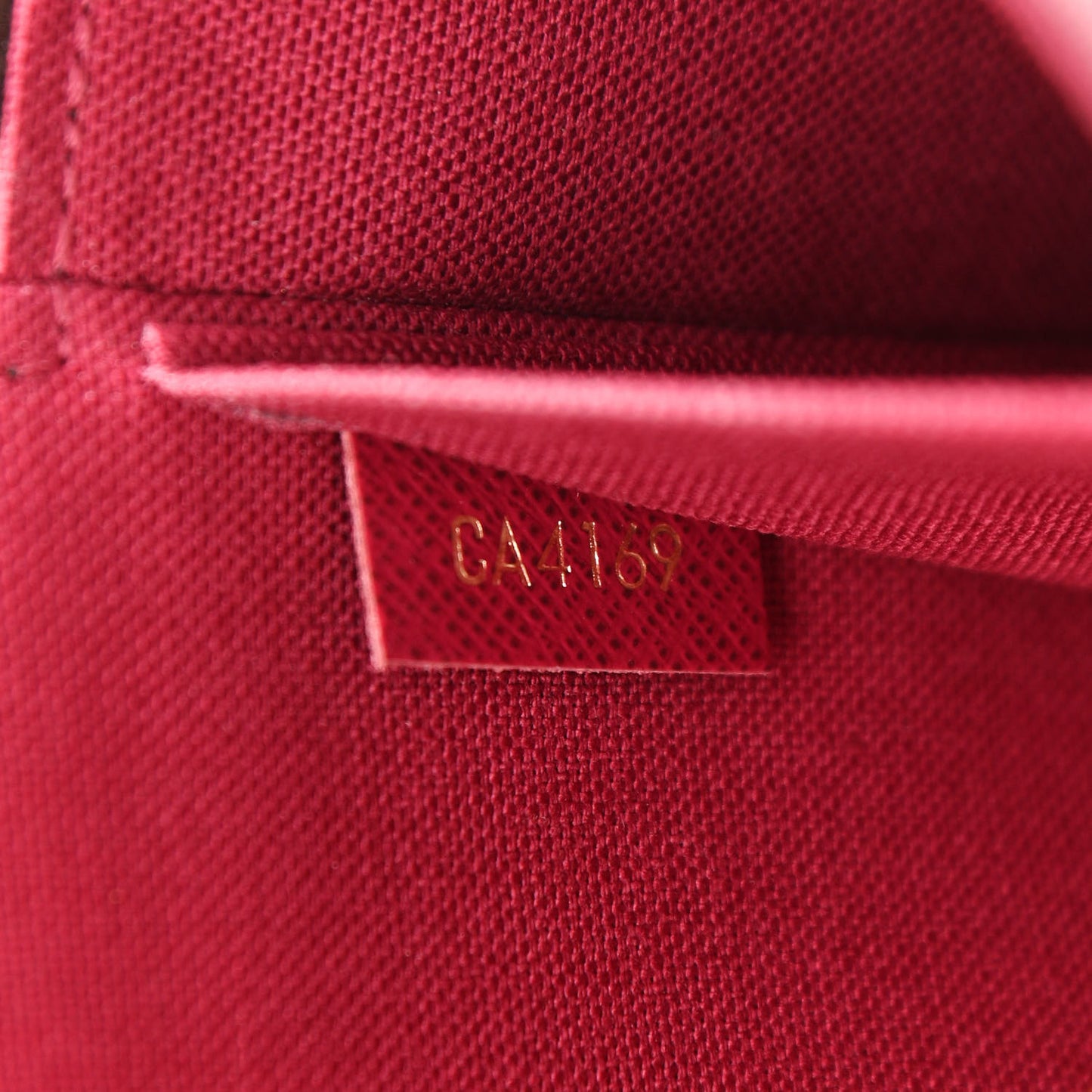 Monogram Pochette Felicie Chain Wallet Fuchsia
