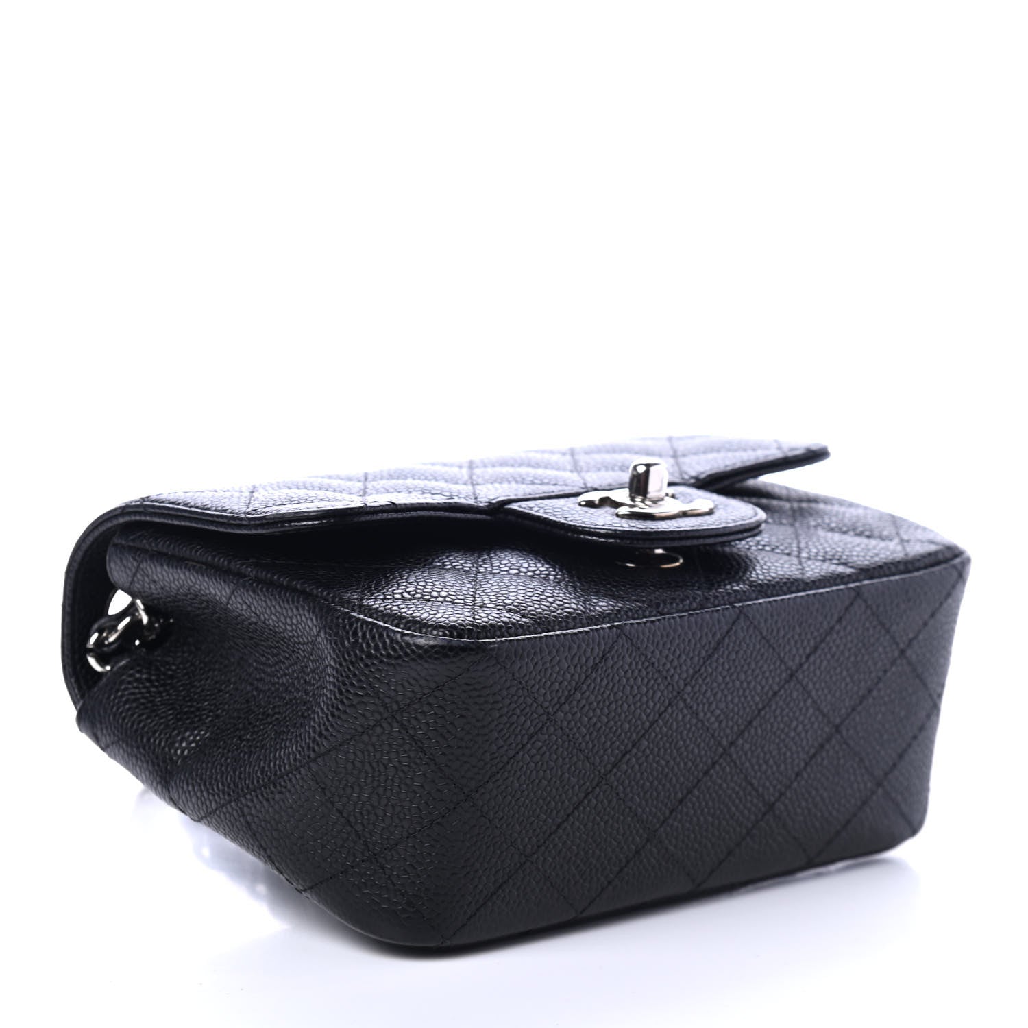 Chanel Caviar Quilted Mini Square Flap Black 3 of 4