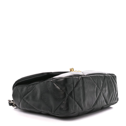 Chanel Goatskin Quilted Medium Chanel 19 Flap Black 4 of 11