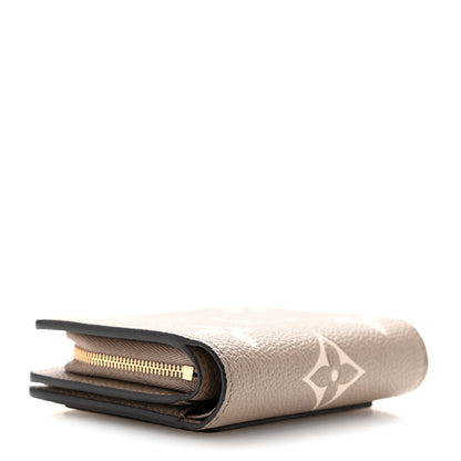 Louis Vuitton Empreinte Monogram Giant Clea Wallet Tourterelle Creme 4 of 8