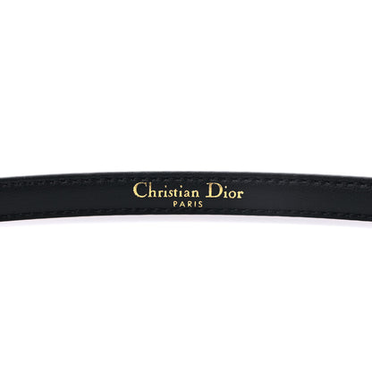 Christian Dior Calfskin Bobby CD Belt 85 Black 4 of 5