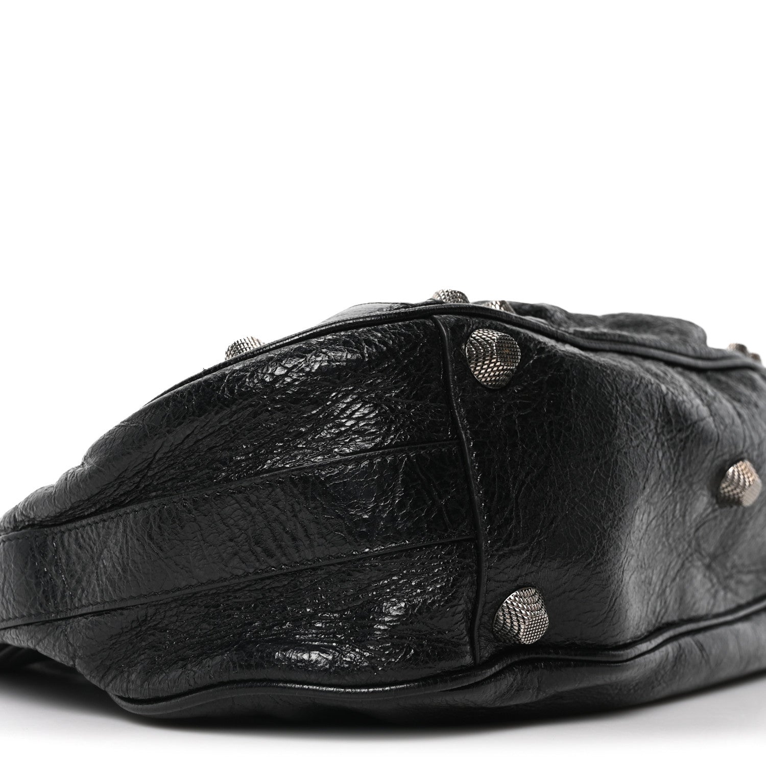 Balenciaga Agneau Arena Medium Le Cagole Shoulder Bag Black 10 of 11