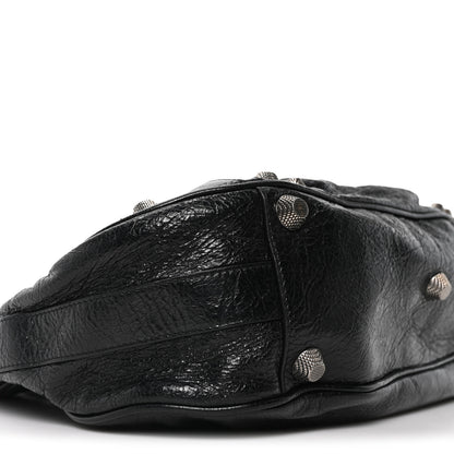 Balenciaga Agneau Arena Medium Le Cagole Shoulder Bag Black 10 of 11