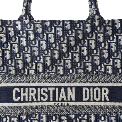 Christian Dior Oblique Book Tote Blue Multicolor 14 of 18