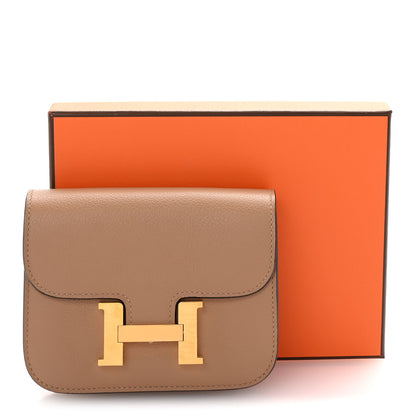 Hermes Evercolor Bi-Color Constance Slim Chai Lime 9 of 9
