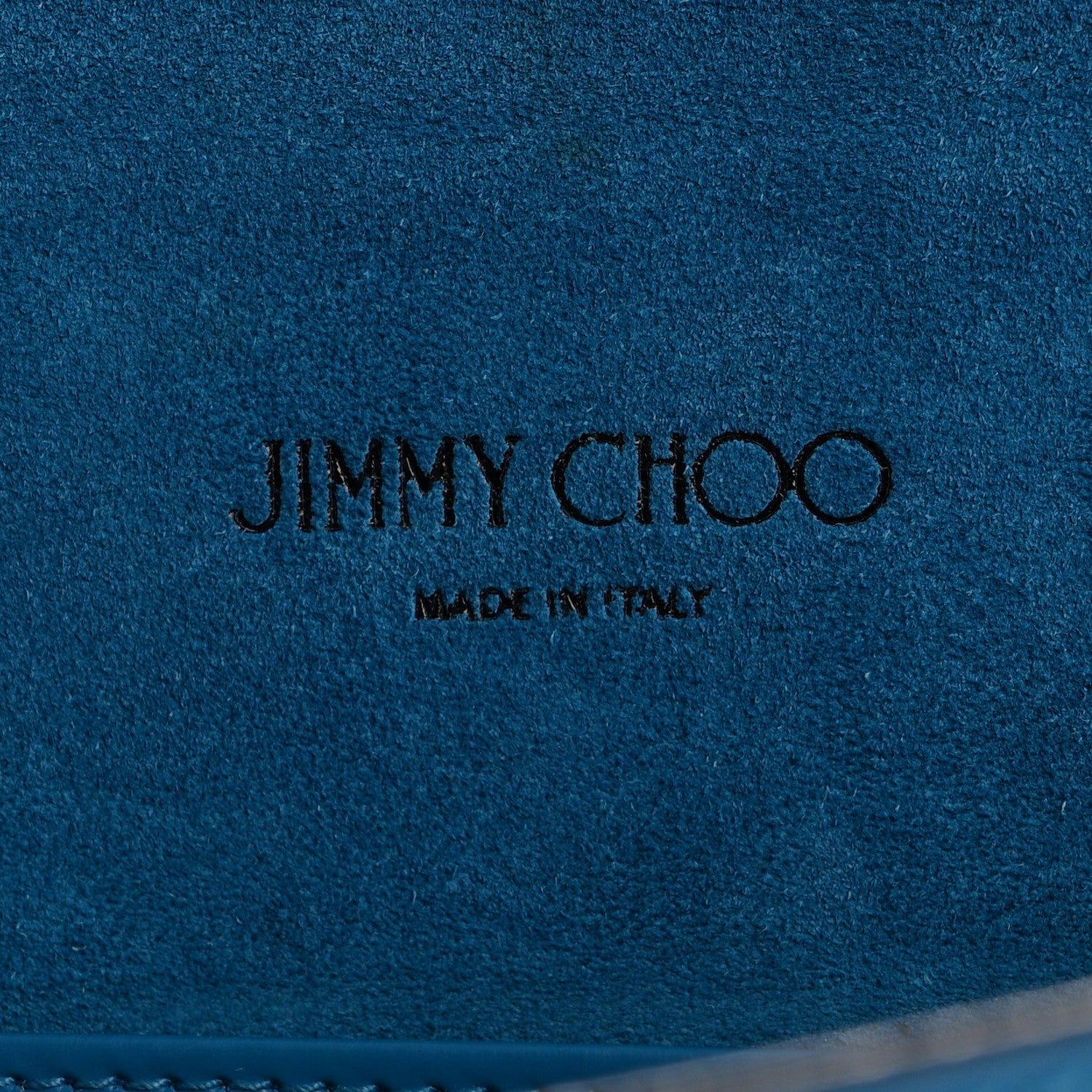 Jimmy Choo Calfskin Lockett Envelope Clutch Robot Blue 6 of 10