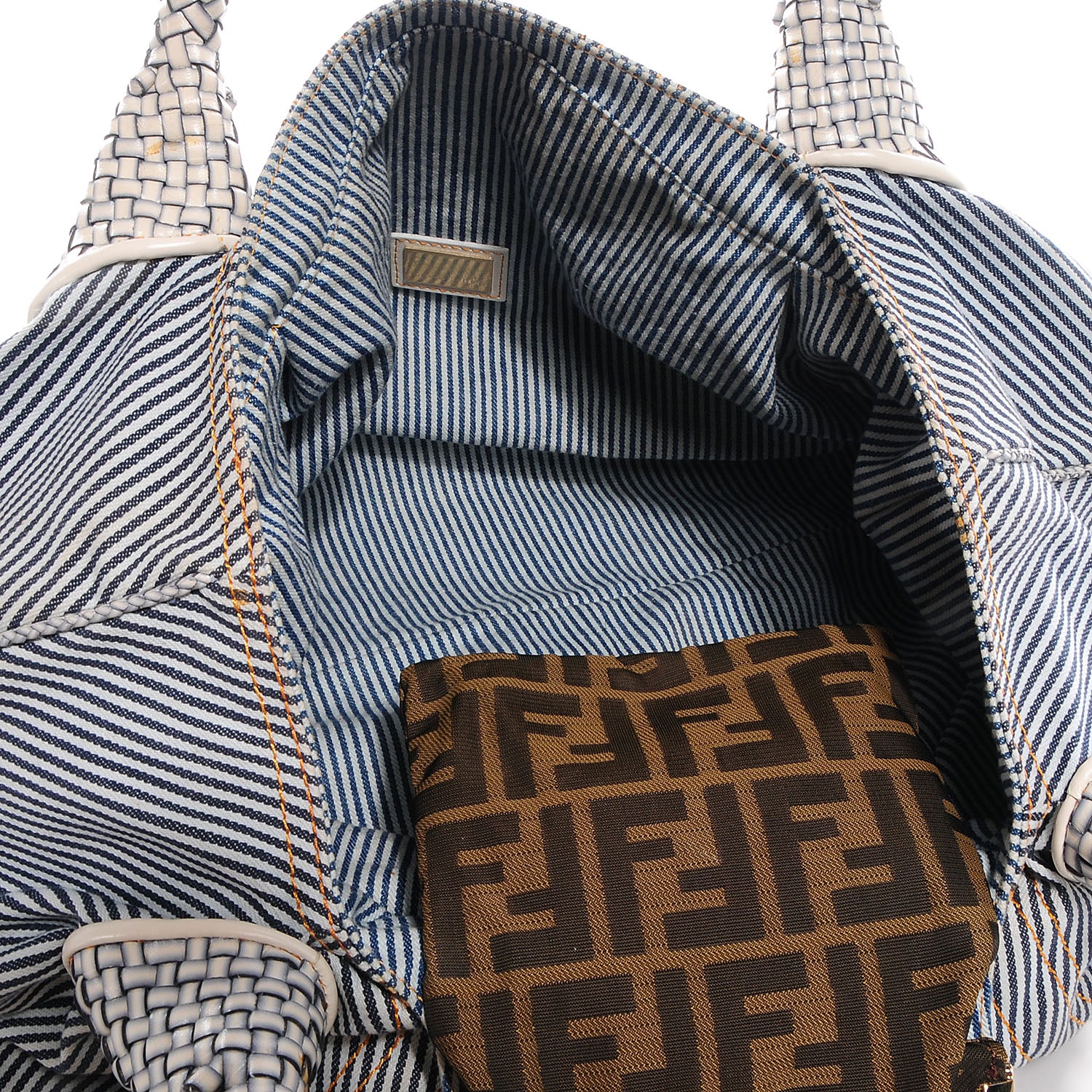 Fendi Denim Striped Spy Blue 5 of 9