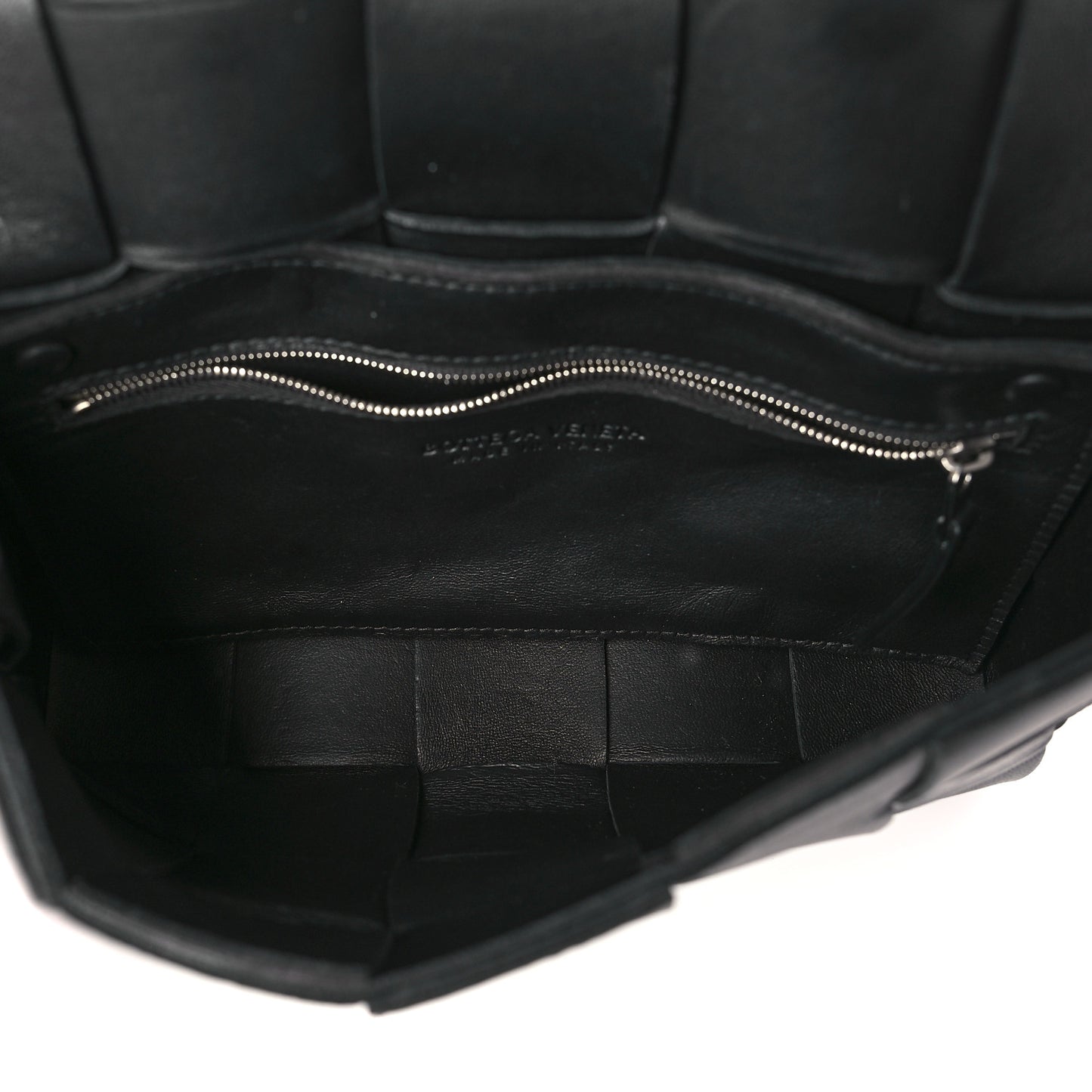 Lambskin Maxi Intrecciato Cassette Crossbody Bag Black