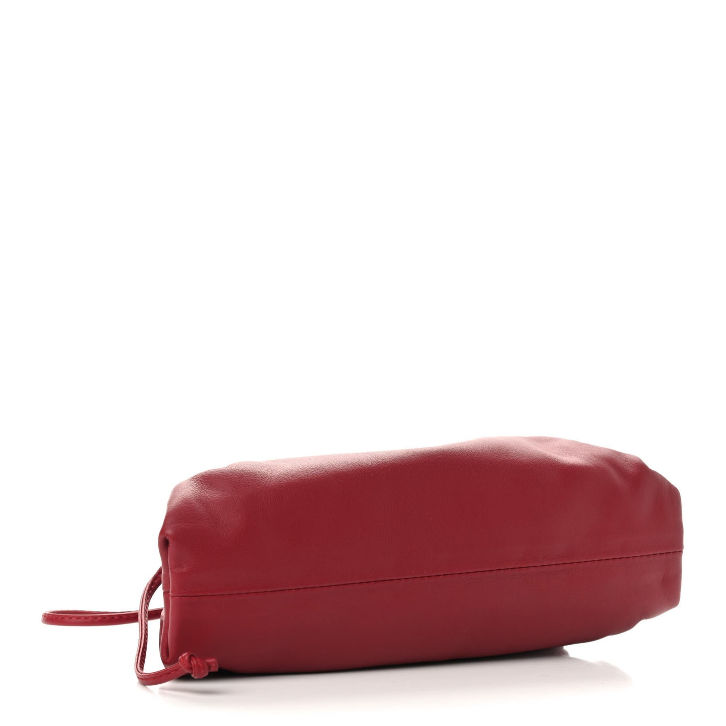 Butter Calfskin The Mini Pouch Dark Red